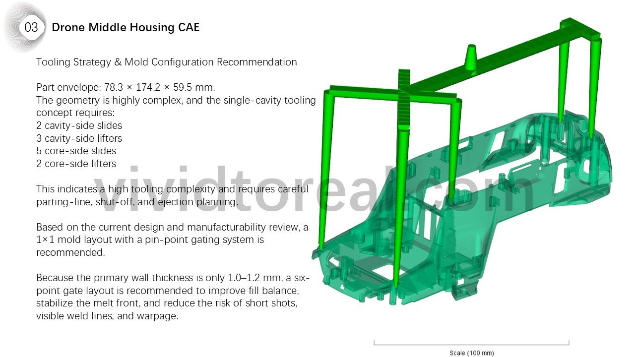 Drone Middle Housing CAE 